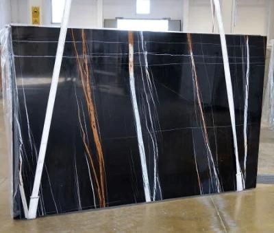 Sahara Noir Marble Slab for Floor/Wall/Countertop/Table Top