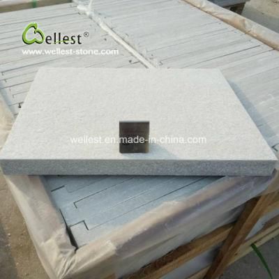 Building Material Pure White Quartzite Square Edge Swimming Pool Coping
