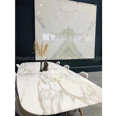Customize Calacatta Gold White Marble Countertop, Vanity Top