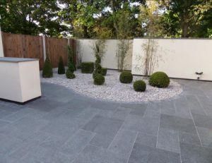 Granite Tumbled Mesh Driveway Granite Paving Stone Floor Tile
