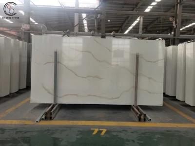 China Aritificial Quartz Hot Sale Calacatta Quartz Slabs