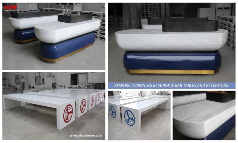 Artificial Stone Solid Surface Acrylic Resin Slab Shower Wall Panel