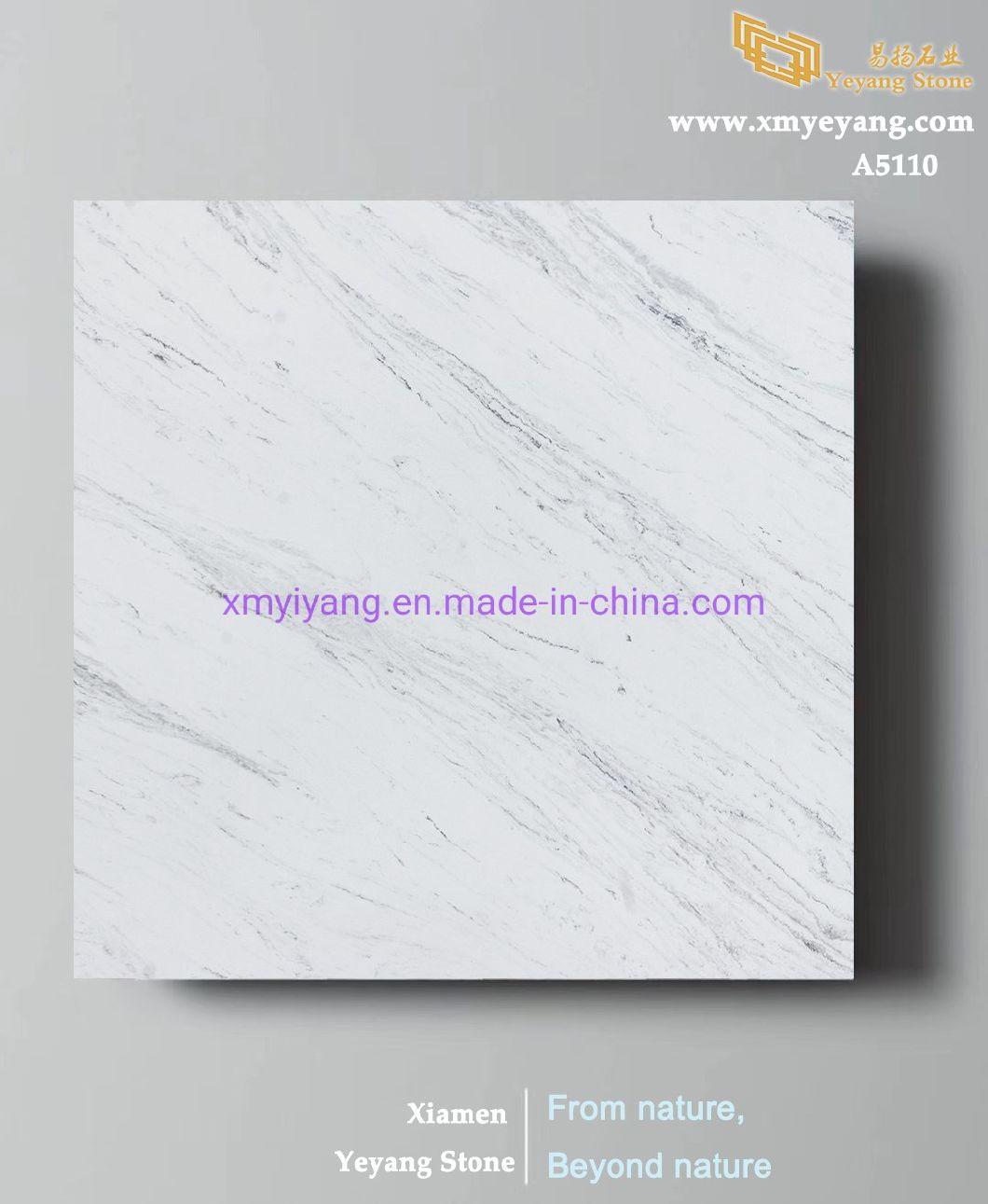 Best White Quartz Countertops Manufacturer for Hotel/Commercial/Bar Worktop/Tabletop/Countertop