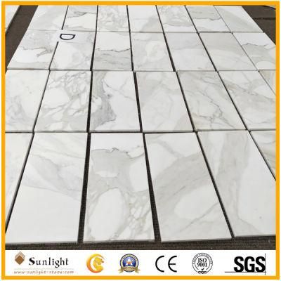 Calacatta White/Gold Marble/Italian Natural Luxury White/Gold Marble for Wall Flooring