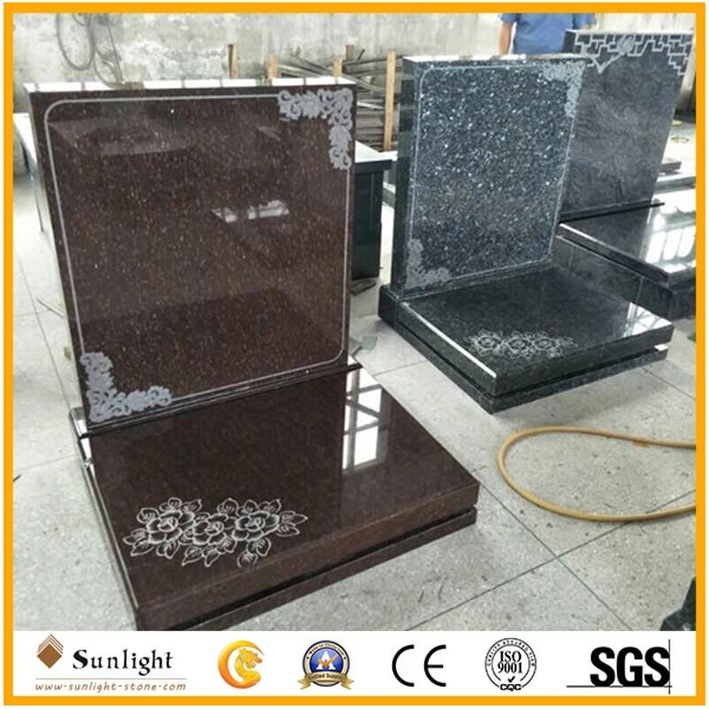 China Hebei/Shanxi Black/Poland New Styles for Granite Tombstone/Headstone/Stone Monuments