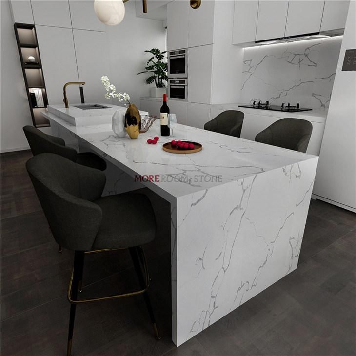 Most Popular Engineered Quartz Backsplash Countertops