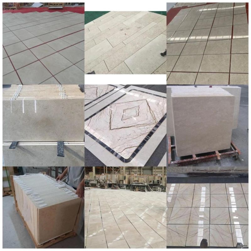 Chinese Natural Stone Tile Polished Black Marquina Nero Marble Slab