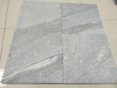 Nero Santiago Marble Cross Cut Flamed and Brushed