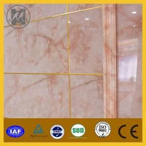 High Glossy UV Coated Artificial Marble PVC Panel