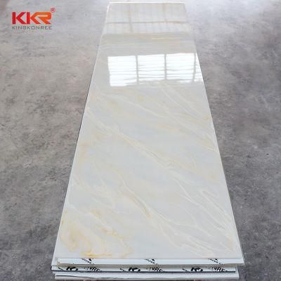 Translucent Acrylic Sheet Artificial Stone Nonporous Solid Surface Stone