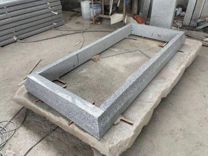 Chinese Grey Granite Gravestone Professional Supplier