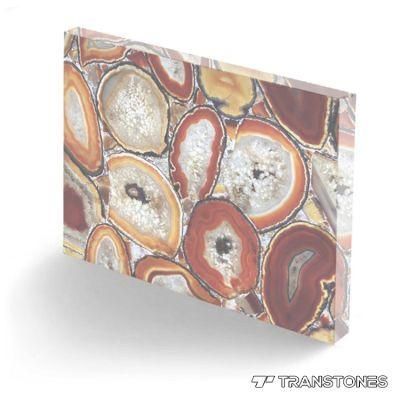 Transtones Agate Counter Top Onyx Slab for Interior Decors