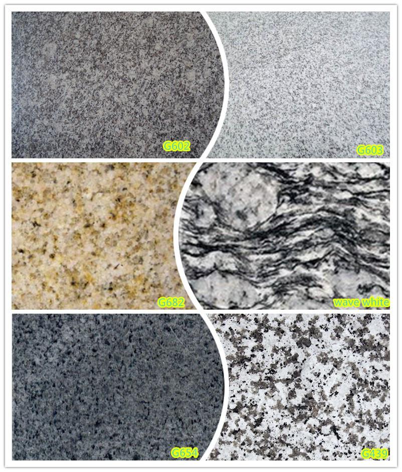 Granite Pavers Pavement Brick Tile Grey/Black/White/Silver/Yellow/Red/Pink Natural Split/Cropped Paving Stone