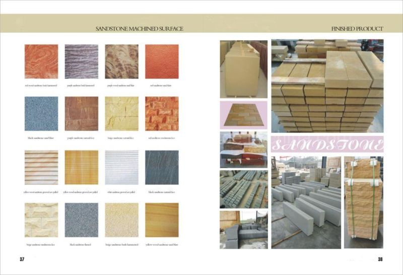 Natural Gray White Sandstone Panel Carving for Hotel Villa Wall Decoration