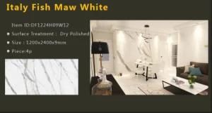 1200X2400X9mm Thin Porcelain Slab Sintered Stone for Background Wall, Dinner, Kitchen Countertop