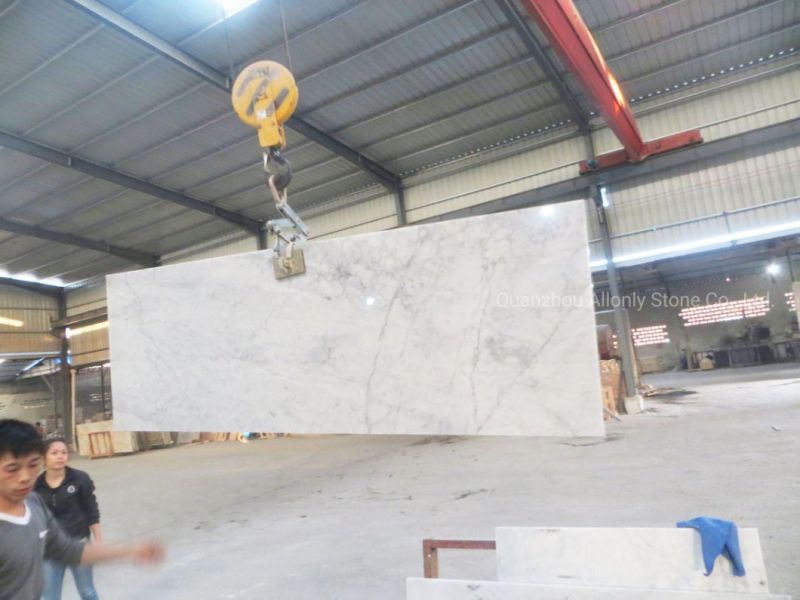 Wholesale Precut Cararra White Marble Kitchen Countertop Bathroom Vanity Top