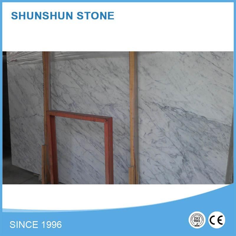 Wholesale Natural Volkas White Marble Stone for Wall and Floor