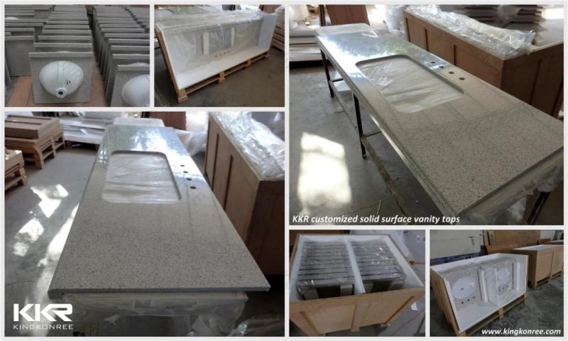 Artificial Stone Bathroom Vanity Kitchen Top Countertop