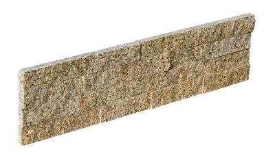 Rustic Yellow Granite Natural Split Finish Ledge Stone Culture Stone Stacked Stone