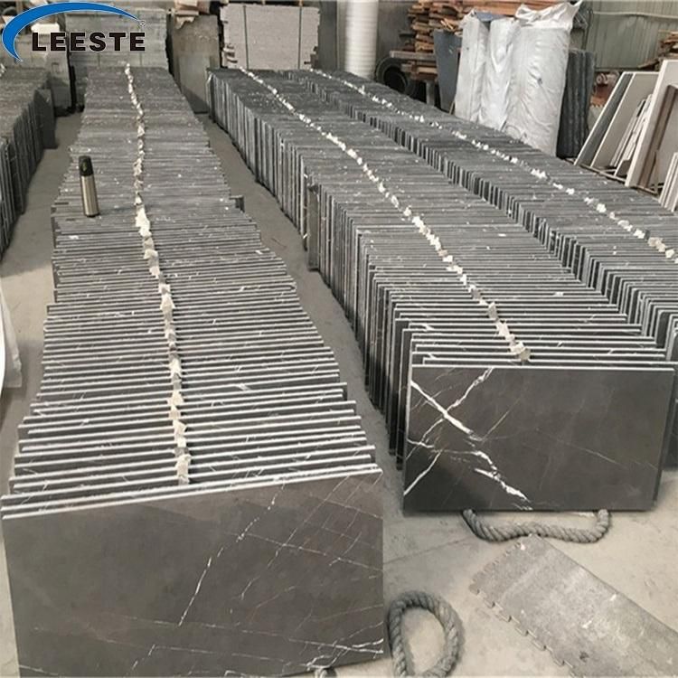 Hot Sale Grey Marble Slab, Tiles Piedra Grey to South America Market for Various Projects