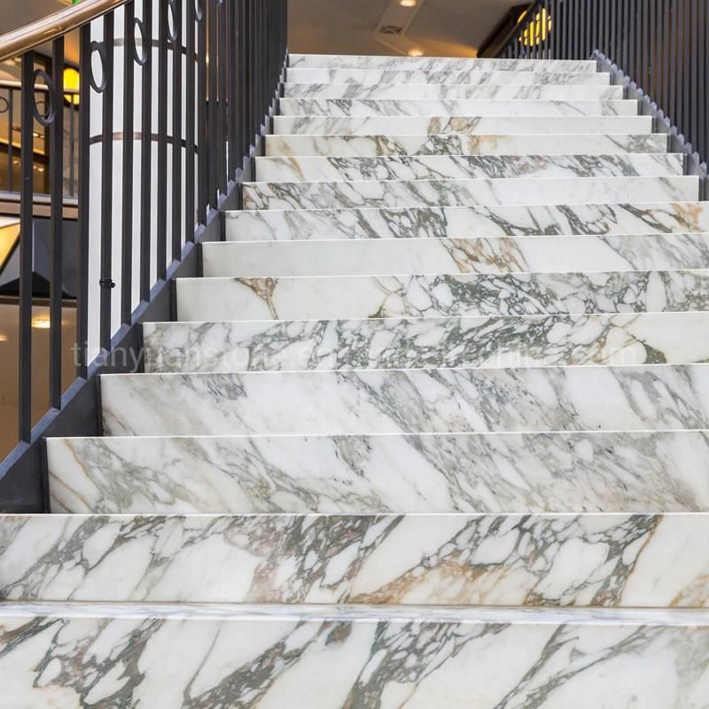 Polished Yellow Natural Stone/ Grantie Stairs/Step&Riser for Interior Floor/Upstairs