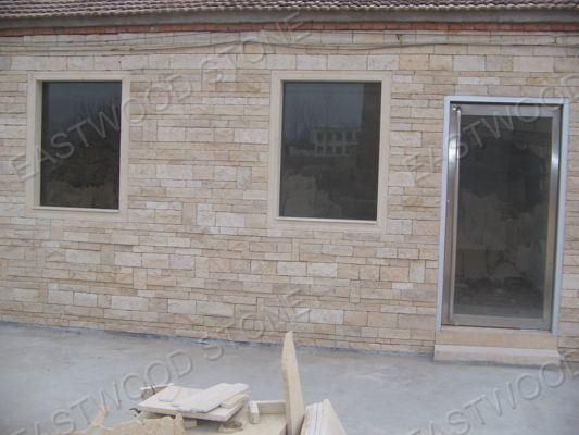 Popular Natural Chinese Sunrise Beige Marble Slab and Tile for Hotel Wall Floor Decorate