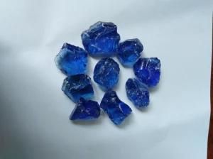 Dark Red Clear Glass Stones