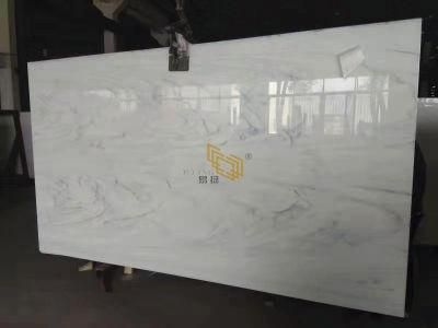 Nano White Crystallized Glass Panel Artificial Marble for Kitchen/Countertop/Flooring/Wall/Vanity Top