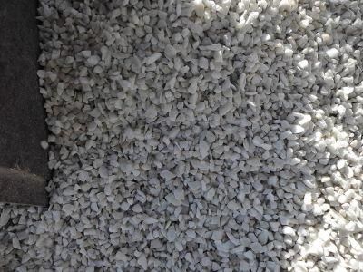 Widely Used Paving Polished Honed White Pebble Marble Sand
