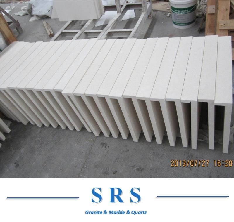 Natural Beige Limestone for Wall Tile/Moulding/Pavers/Carving