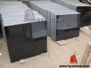 Chinese Polished Mongolia Black Granite Tile for Wall and Floor