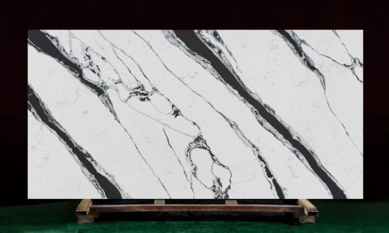 Modern Artificial Quartz Stone Kitchen Countertop Thickness 2cm Esv021