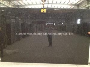 Angola Black Granite Slab