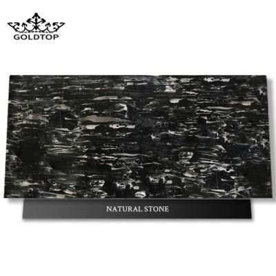 China Supplier Price Natural Blue/Brown/Grey/Black Portoro Silver White Dragon Marble for Home Interior Floor Wall Tiles Countertops
