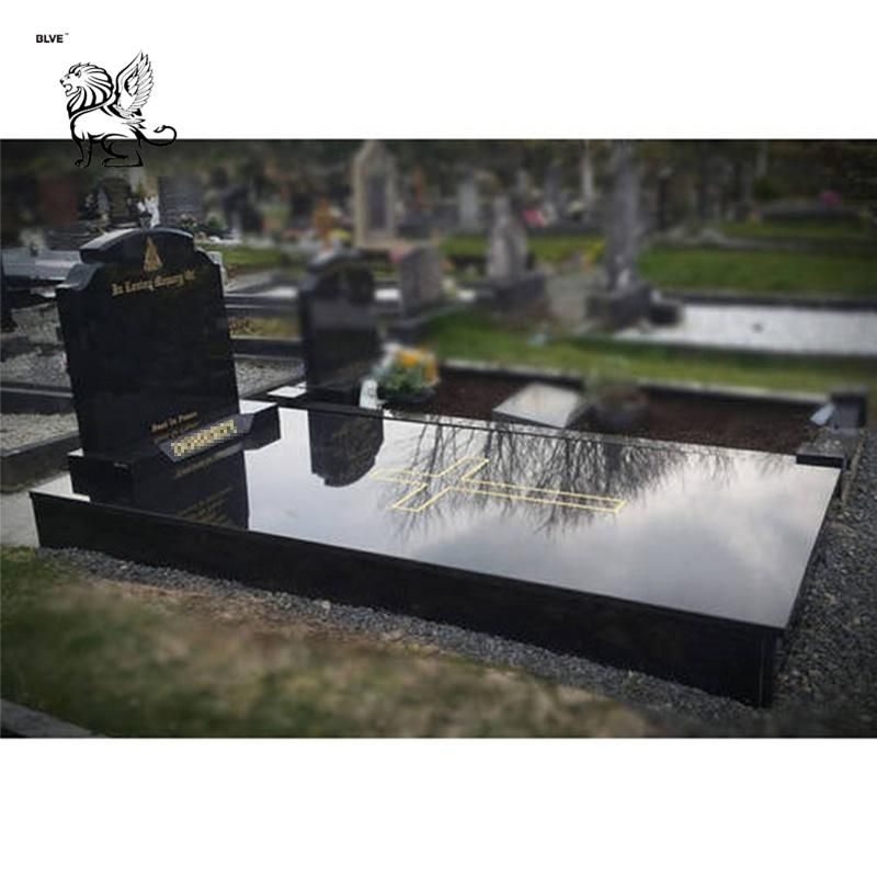 High Polish Granite Memorial Natural Headstone Marble Tombstone MTB-04
