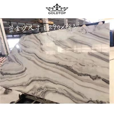 Building Material Natural Stone Polished/ Honed Surface Bathroom/Kitchen /Living Room Countertop Palissandro Blue Marble for Home