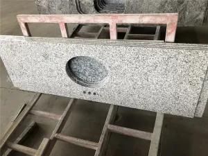 Cheap Price Chinese Light Grey G655 Granite Bathroom Vanity Top