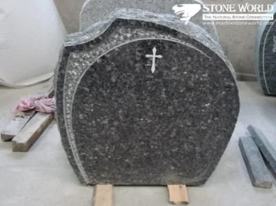 Granite Stone Monument / Tombstone with Custom Design - Tt15