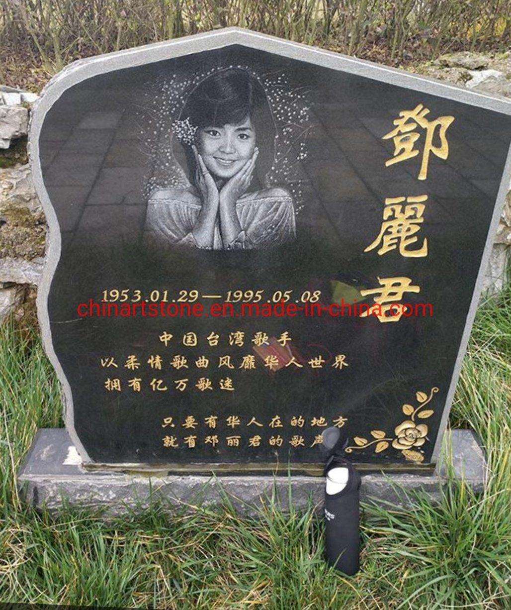 Simple Granite Tombstone for Ceremony
