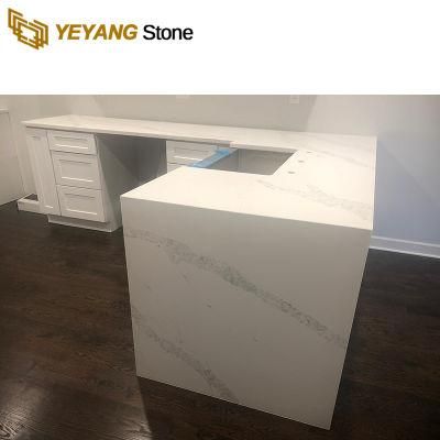 Hotel Project Artificial Quartz Slab Tiles Kitchen Countertop