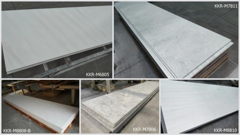 Marble Looking Countertop Slab Faux Stone Acrylic Solid Surface