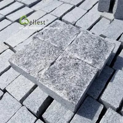 Dark Grey Granite Stone Blocks Pavers Setts Cobbles