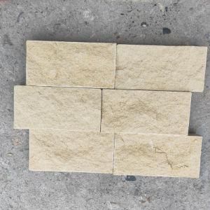 Light Yellow Natural Surface Sandstone Pales Paving Tile Wall Cladding Flagstone Building Material Factory Price
