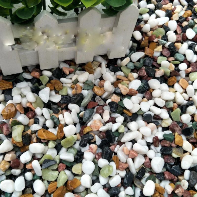 Wholesale Decorative Colored Polished Pebble River Stones