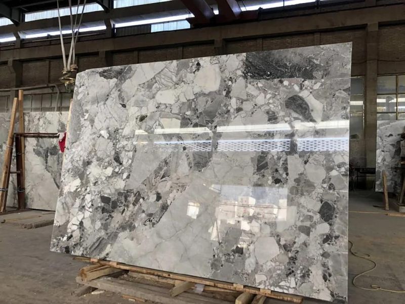Marble Slab/Tile for Wall/Flooring/Countertop/Vanity Decoration Grey/White/Snow/Calacatta Marble/Granite Factory
