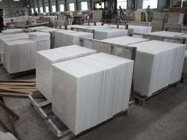 Jade White Marble Slab