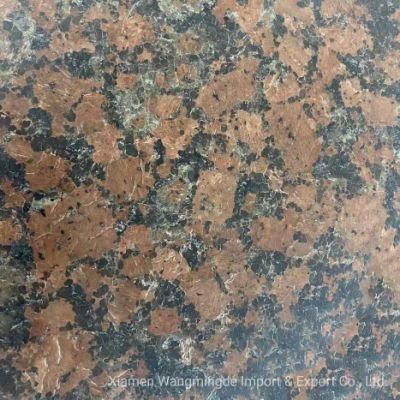 Natural Stone Polished Red Granite Tiles for Interiors/ Exterior