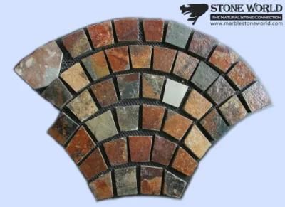 Rusty Brown Slate Tiles for Flooring&amp; Paving &amp; Landscape (CS-001)