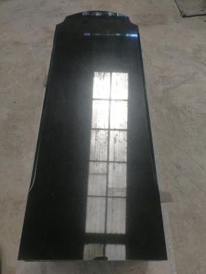 Black Granite House Antique Design Outdoor Gravestones