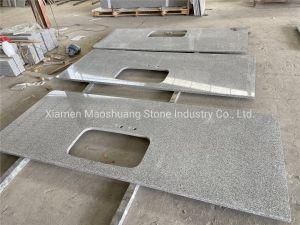 High Quality Grey Granite Vanity Tops/ Bathroom Tops for Interior Decoration